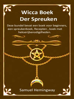 cover image of Wicca Boek der Spreuken